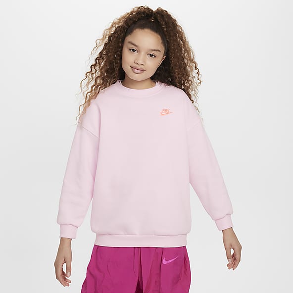 Nike baby pink hoodie on sale